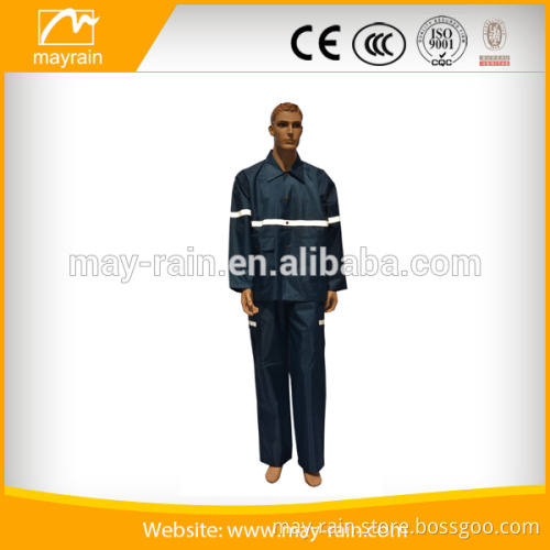 Adult large sizes waterproof jacket trousers suit rainsuit